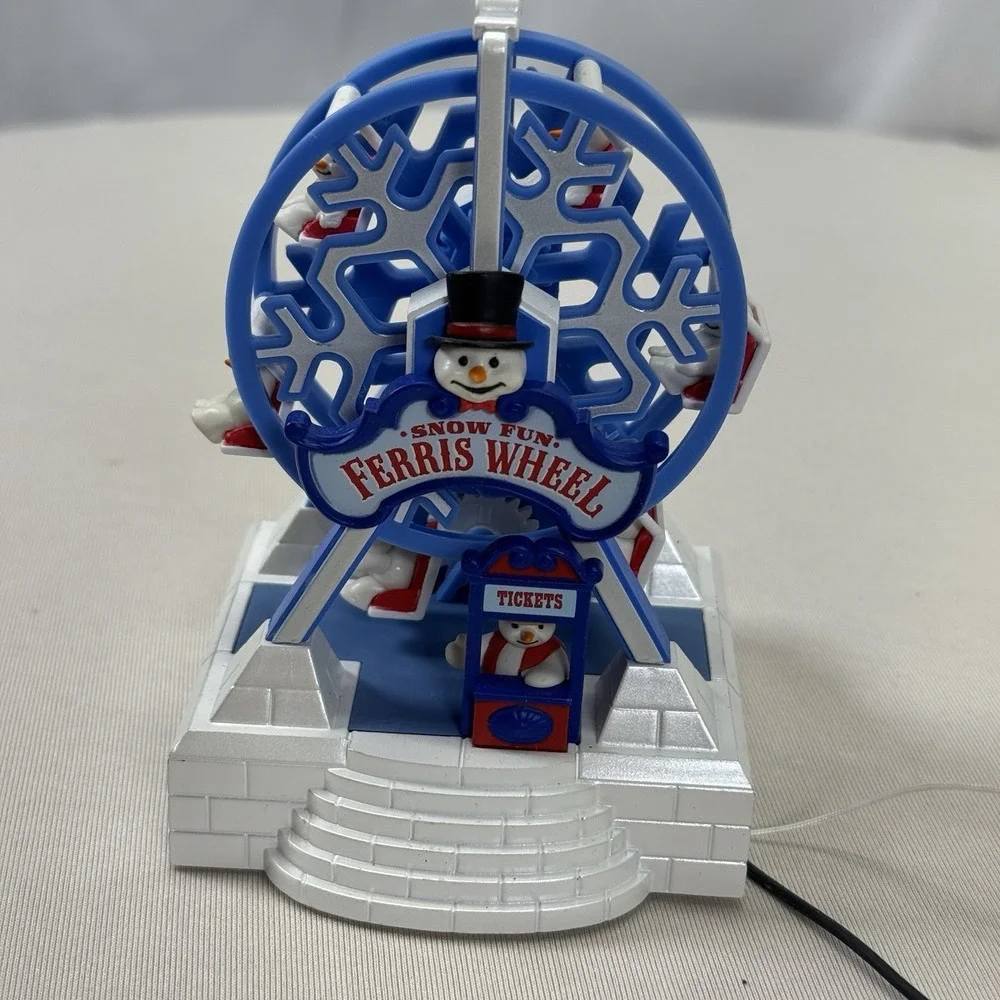 2014 Hallmark‎ Keepsake Snow Fun Ferris Wheel Ornament Christmas. UNTESTED